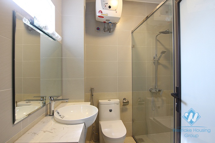 A  brand -new two-bedroom apartment in Yen Phu village of Tay Ho district